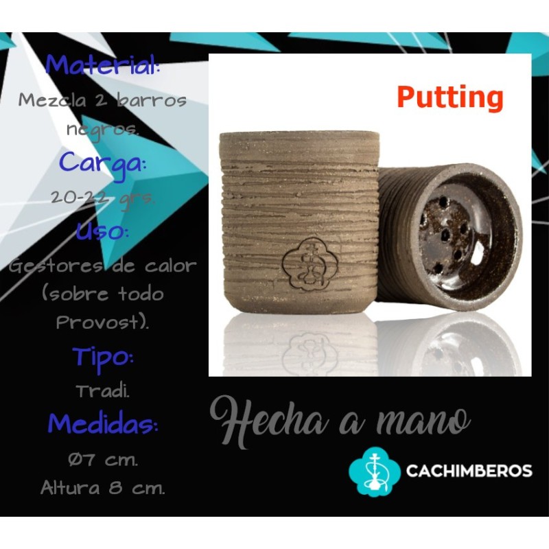 CAZOLETA CACHIMBEROS PUTTING 07*8CM CARGA 21GR