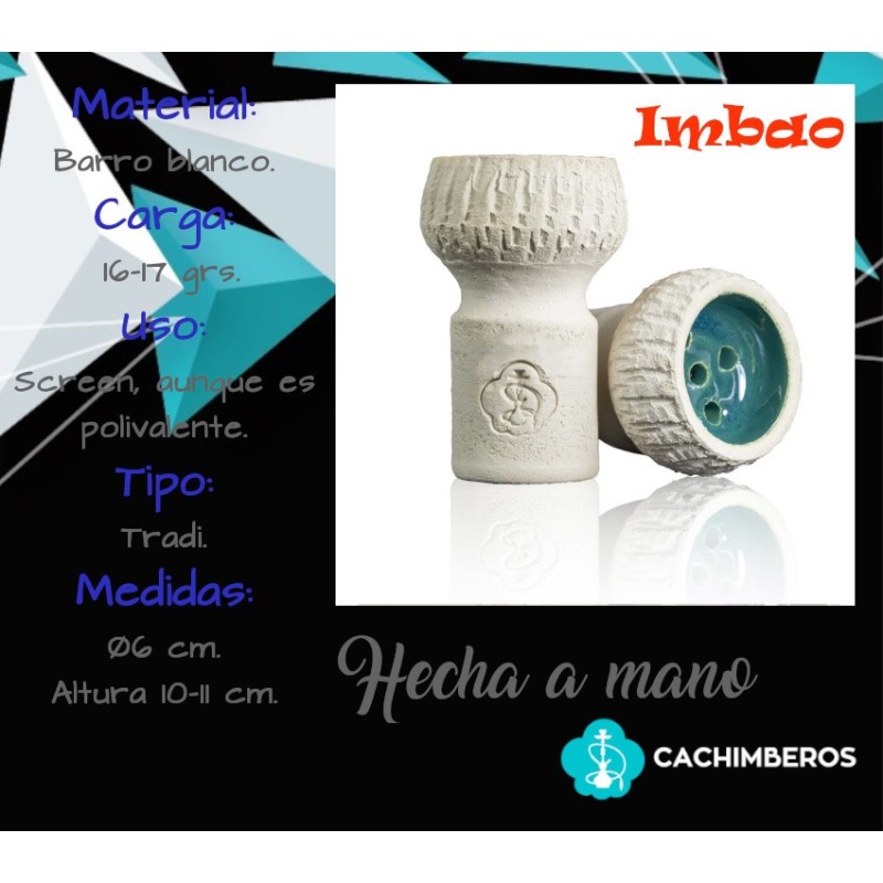 CAZOLETA CACHIMBEROS IMBAO  06*10CM CARGA 16-17GR