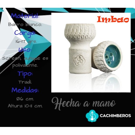 CAZOLETA CACHIMBEROS IMBAO  06*10CM CARGA 16-17GR
