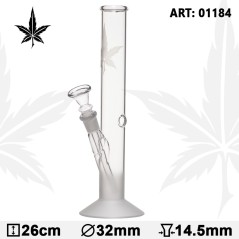 BONG CRISTAL SAND LEAF 26CM