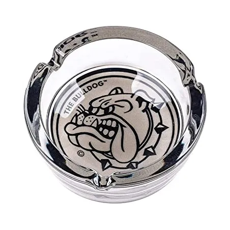 CENICERO CRISTAL BULLDOG