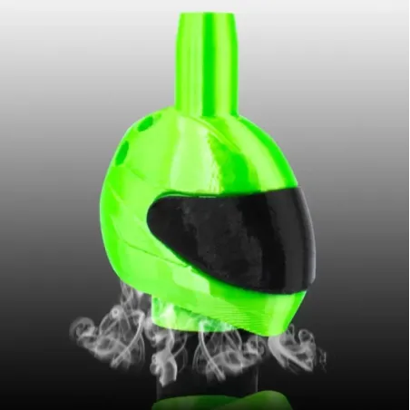 BOQUILLA 3D SHISHA CASCO VERDE