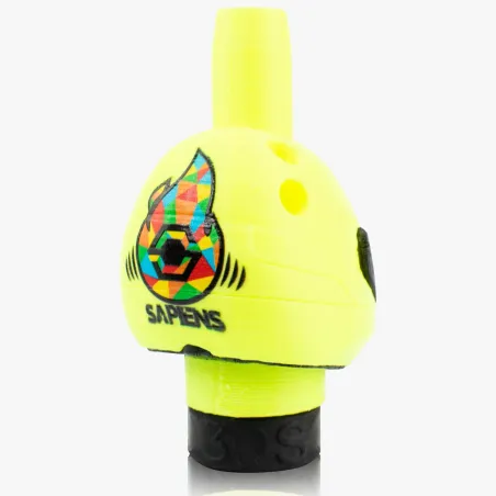 BOQUILLA 3D SHISHA CASCO AMARILLO