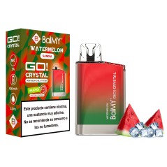 VAPER DESECHABLE BALMY GO CRYSTAL 20MG WATERMELON (SANDÍA)