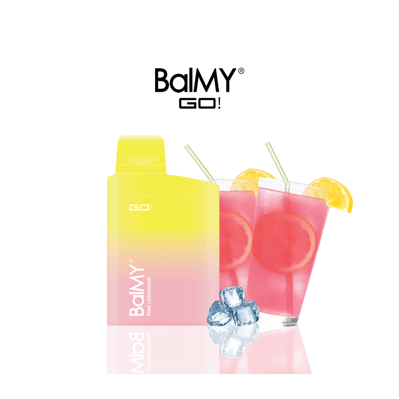 VAPER DESECHABLE BALMY GO 20MG PINK LEMONADE (LIMONADA DE FRESA)