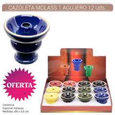 EXP 12 CAZOLETAS ATOMIC MOLASS 1 AGU