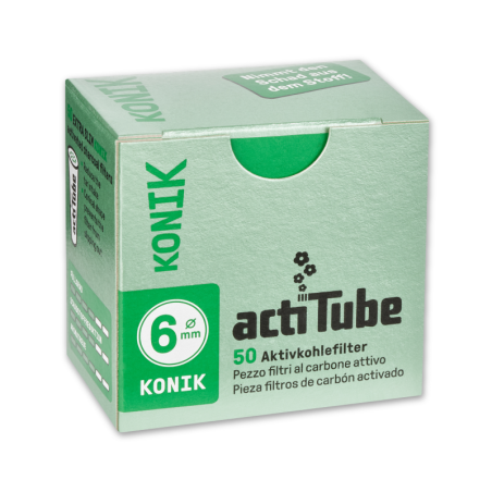 FILTROS ACTITUBE KONIK (6MM) (10 PACKS x 50 FILTROS)