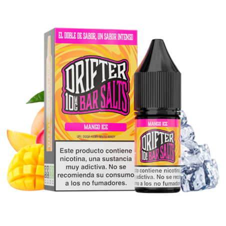 LÍQUIDO DRIFTER BAR SALTS MANGO ICE (MANGO) 10MG 10ML