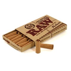 PACK 20 CAJITAS RAW PRE-ROLLED CONE TIPS PERFECTO