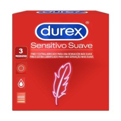 PRESERVATIVOS  DUREX LOVE SENSITIVE (ROJO) (48x3)