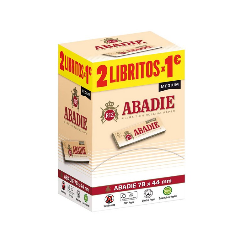 EXP ABADIE MED 78MM  200 DISPENSADOR 2x1