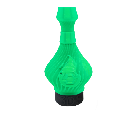 BOQUILLA SHISHA 3D TWISTER VERDE