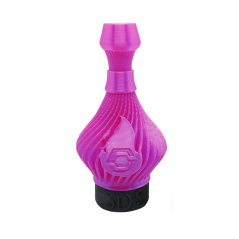 BOQUILLA SHISHA 3D TWISTER ROSA