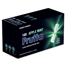 FILTROS FRUTTA CAPSULA MANZANA-MENTA (6MM)(100x20)