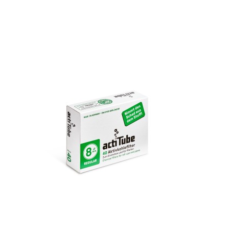 FILTROS ACTITUBE REGULAR (8MM) (10 PACKS x 40 FILTROS)