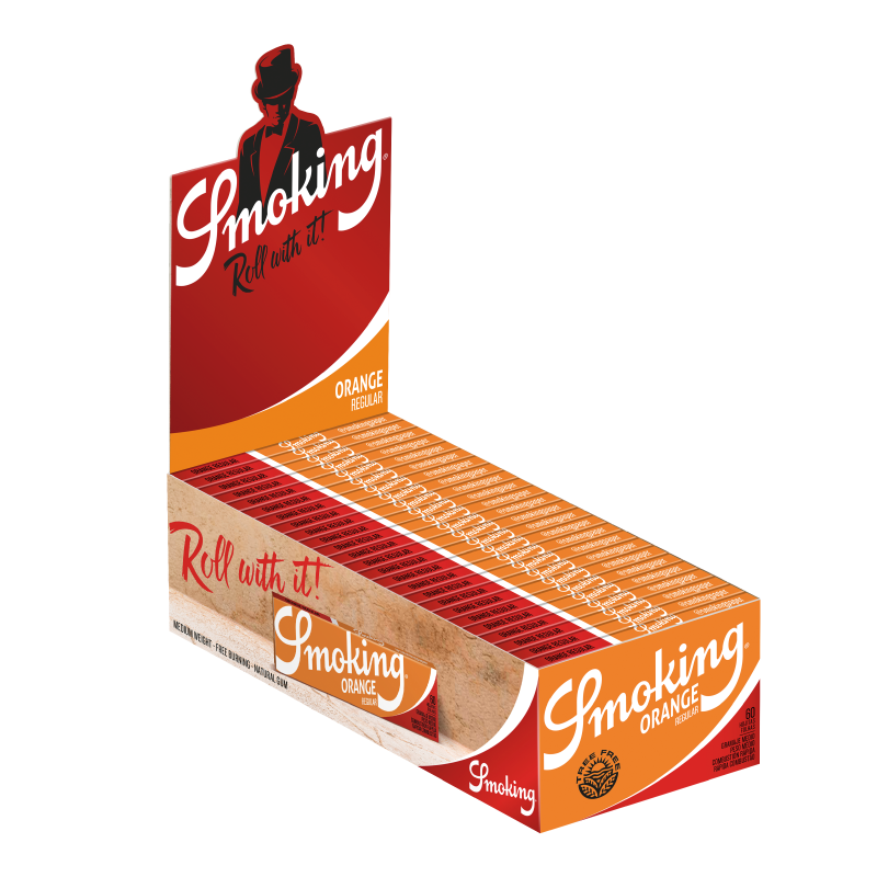 PAPEL SMOKING ORANGE Nº8 (70MM)(50)