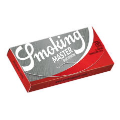 PAPEL SMOKING MASTER BLOC PLATA 200 (78MM)(40)