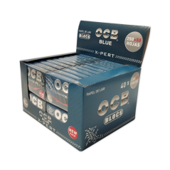 PAPEL OCB X-PERT BLUE BLOC 300 (70MM)(40)