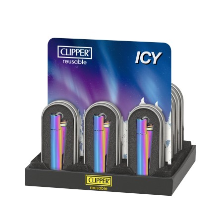 EXP 12 CLIPPER METAL LARGUE  ICY COLORS 2