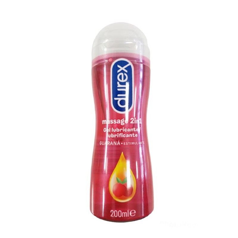 LUBRICANTE DUREX 2/EN 1 GUARANÁ ESTIMULANTE 200ML