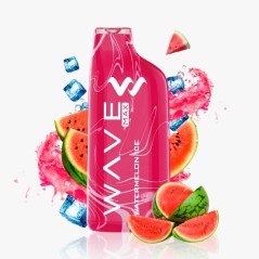 PACK 5 VAPERS DESECHABLES WAVE MAX 8000 WATERMELON ICE 0MG (SANDÍA)