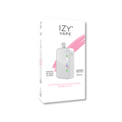 PACK 5 VAPERS IZY PRO MAX 15K 0MG WATERMELON STRAWBERRY BUBBLEGUM (CHICLE DE FRESA Y SANDÍA)