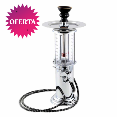 SHISHA ATOMIC PETROL 45CM 2 MANGUERAS