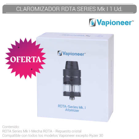  CLAROMIZADOR VAPIONEER RDTA SERIES MK1