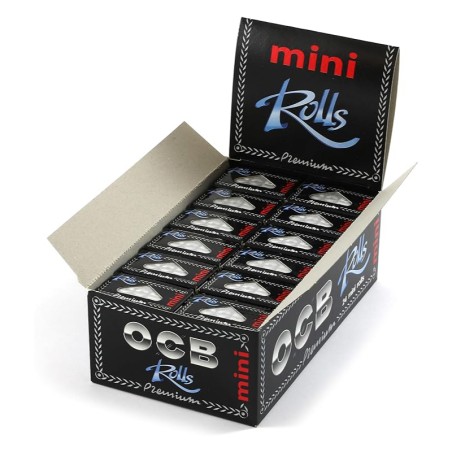 PAPEL OCB PREMIUM MINI ROLLS (4 METROS) (24)