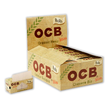 PAPEL OCB ORGANIC ROLLS (4 METROS) (24)