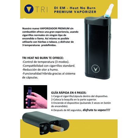 VAPORIZADOR TRI DIEM GREY