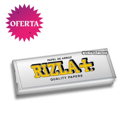 PAPEL RIZLA PLATA 1.1/4 (78MM)(50)