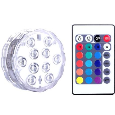 LUZ LED MULTICOLOR 2.4W SUMERGIBLE