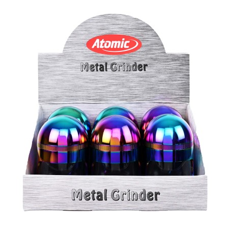 EXP 6 GRINDER ATOMIC BULLET RAINBOW ALUMINIO 63MM 5PCS