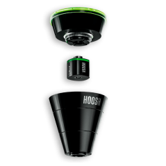 CAZOLETA HOOSH E-HEAD DEVICE BLACK