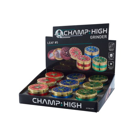 EXP 9 GRINDER METAL CHAMP HIGH LEAF 40MM (4 PCS)