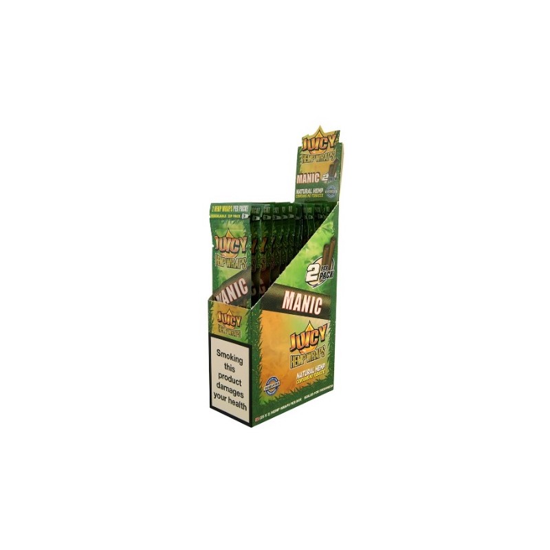 BLUNT HEMP MANIC JUICY JAY 25X2 (MANGO/PAPAYA)