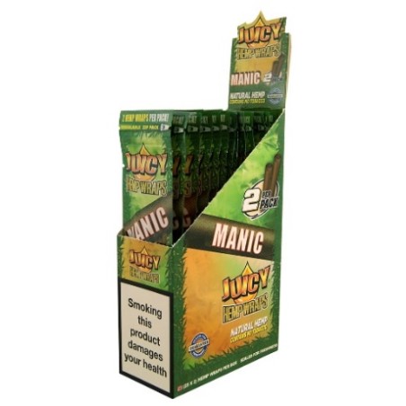 BLUNT HEMP MANIC JUICY JAY 25X2 (MANGO/PAPAYA)