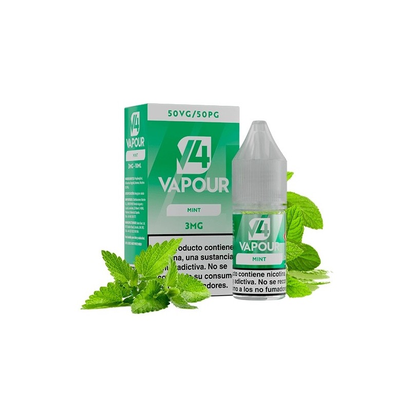 PACK 5 LÍQUIDO V4 MINT 3MG 10ML (MENTA)