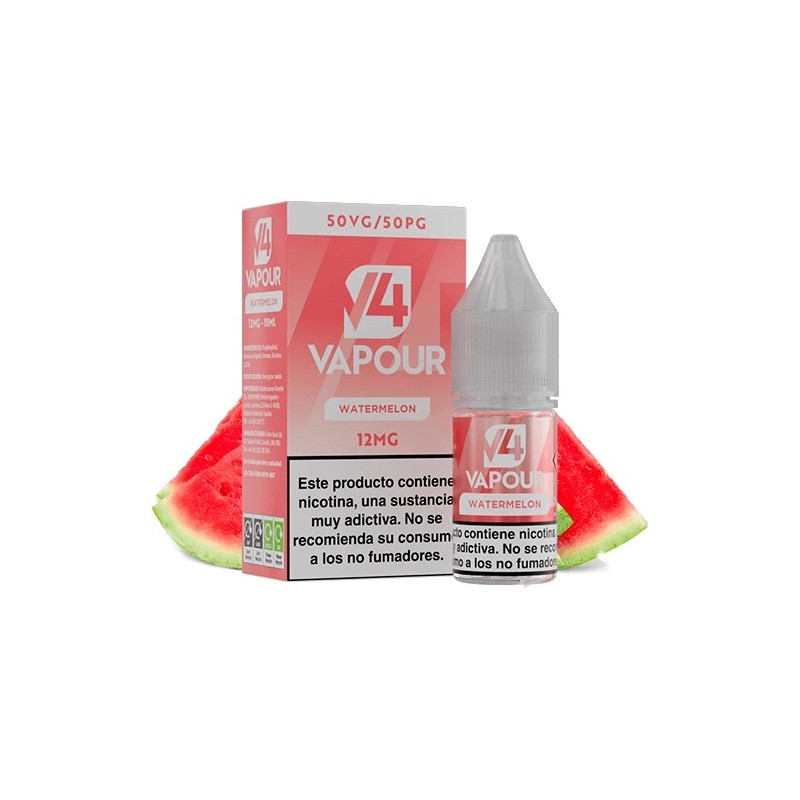 PACK 5 LÍQUIDO V4 WATERMELON 12MG 10ML (SANDÍA)