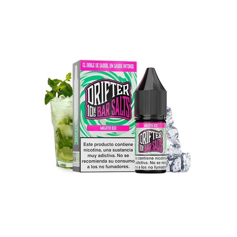 LÍQUIDO DRIFTER BAR SALTS MOJITO ICE (MOJITO) 10MG 10ML