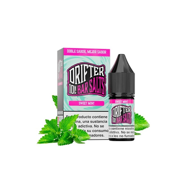 LÍQUIDO DRIFTER BAR SALTS SWEET MINT (MENTA) 10MG 10ML