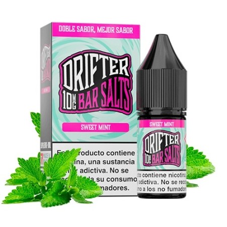 LÍQUIDO DRIFTER BAR SALTS SWEET MINT (MENTA) 10MG 10ML