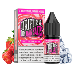 LÍQUIDO DRIFTER BAR SALTS STRAWBERRY ICE (FRESA) 10MG 10ML