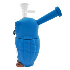 BONG BUHO SILICONA BLUE (16CM)