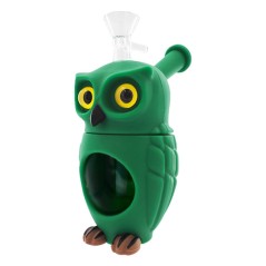 BONG BUHO SILICONA GREEN (16CM)