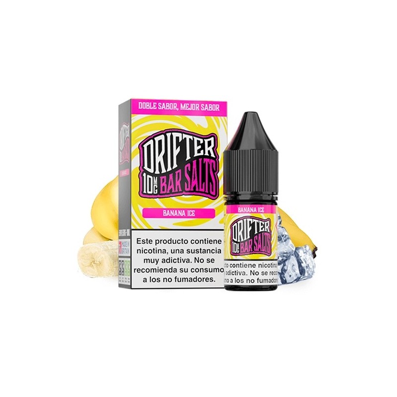 LÍQUIDO DRIFTER BAR SALTS BANANA (PLÁTANO) 10MG 10ML