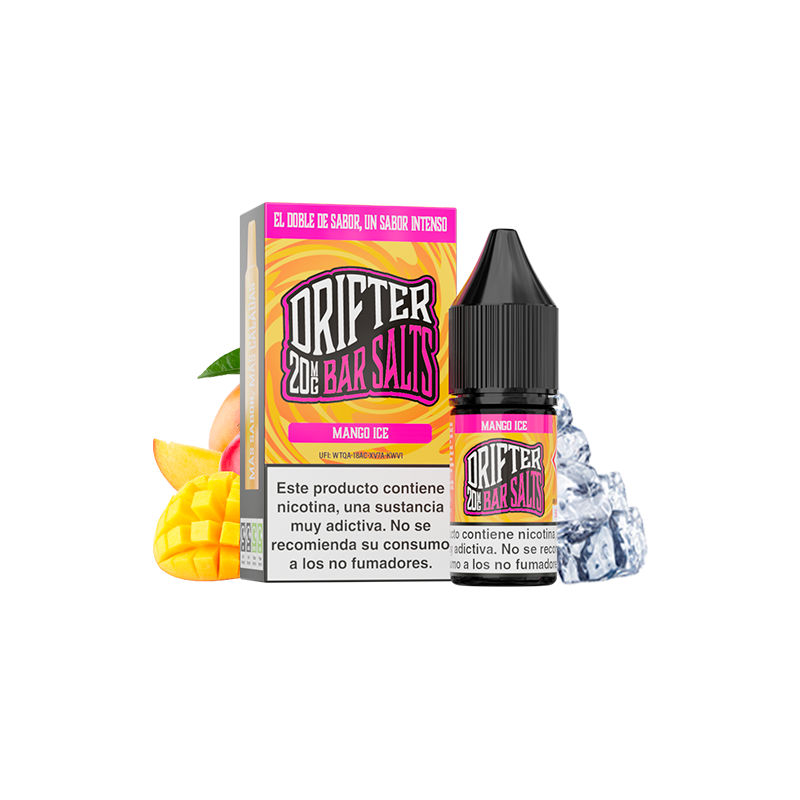 LÍQUIDO DRIFTER BAR SALTS MANGO ICE (MANGO) 20MG 10ML