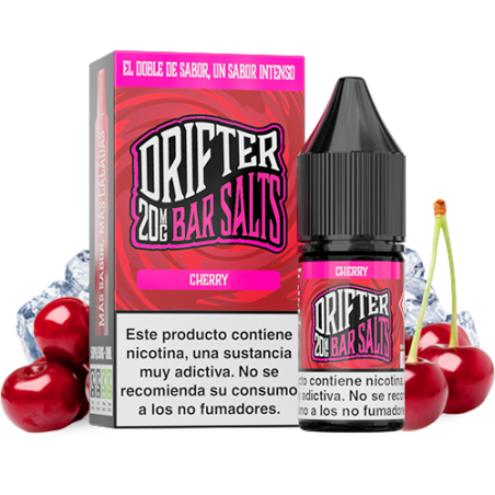 LÍQUIDO DRIFTER BAR SALTS CHERRY (CEREZA) 20MG 10ML