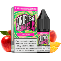 LÍQUIDO DRIFTER BAR SALTS APPLE PEACH (MANZANA Y MELOCOTÓN) 20MG 10ML